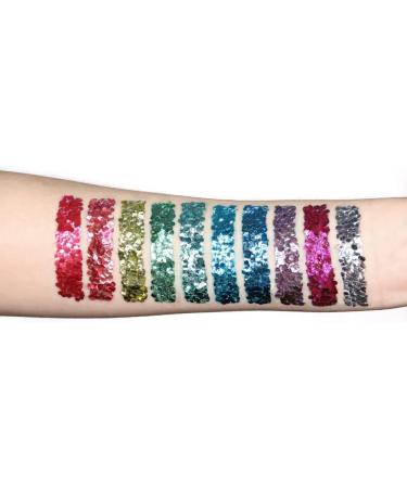 Snazaroo Bio Glitter Face and Body Paint - Biodegradable Chunky Glitter Sky Blue 3g - Buy Online on GoSupps.com