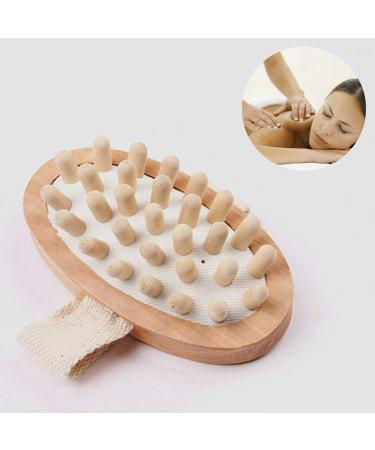 Gazelle Trading Anti Cellulite Massager Brush Set for Cellulite Reduction and Body Circulation - 2 Pcs - Buy Online on GoSupps.com