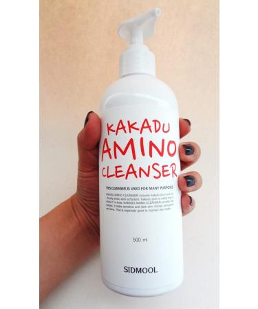 KAKADU Amino Cleanser 500ml | Vitamin C & Kakadu Plum | Best K-Beauty Cleanser for Radiant Skin - Buy Online on GoSupps.com