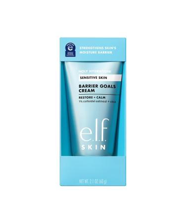 e.l.f. SKIN Holy Hydration! Barrier Goals Cream Rich Face Moisturizer For Hydrating & Soothing Helps Visibly Reduce Redness Vegan & Cruelty-Free 2.1 Ounce (Pack of 1) - Buy Online on GoSupps.com