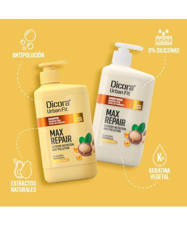  Dicora UrbanFit Dicora Urban Fit Max Repair Shampoo for damaged hair 800 ml 800 ml 1 - Buy Online on GoSupps.com