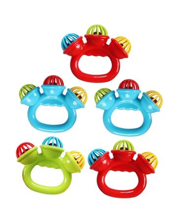 Shop Toyandona 15 STK Handbell Toys - Interactive Baby Toys & Cell Phones for Newborns | Safe Grip & Bite-Friendly - Buy Online on GoSupps.com