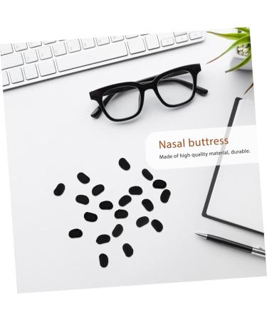 Shop Healeeved Myopia Frame Nose Pads - 60 Pairs of Replacement Gel Cushions for Glasses & Sunglasses | Durable Black Nose Pad Tool - Buy Online on GoSupps.com