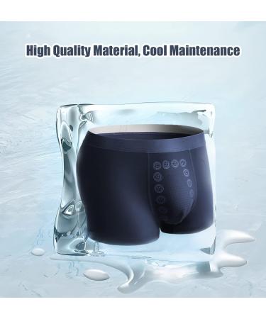 Hohorose Men's Magneticeft Energy Field Therapy Ice Silk Boxer Briefs (L Set1) - Buy Online on GoSupps.com
