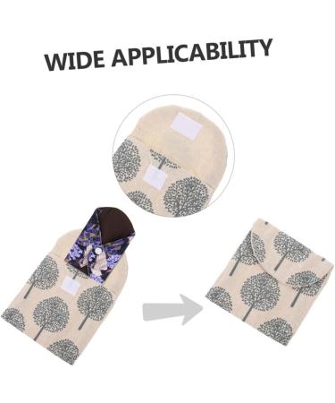 Shop Cabilock 6-Piece Portable Menstruation Travel Pads Set - Stylish Storage Bags for Outdoor & Travel (13x13cm) - Buy Online on GoSupps.com