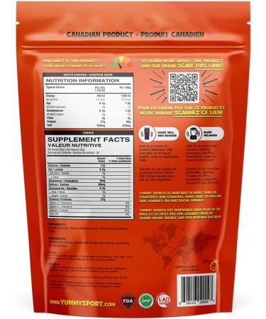 Yummy Sports Whey Protein Powder Isolate - 27g Protein Per Serving - Grass Fed Fast Absorbing Protein - Vegan Zero Sugar Keto Friendly Protein Supplement - 30 Servings 2 LBS - Peanut Butter Cups - Buy Online on GoSupps.com