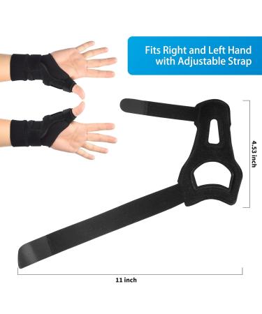 Trigger Thumb Brace & Spica Splint - Arthritis Pain Relief & Support for Men & Women - CMC Joint Stabilizer for De Quervain's Tendonitis Sprains & Strains - Buy Online on GoSupps.com