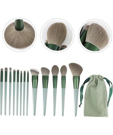minkissy 1set Makeup Brush Set Face Powder Brush Tapered Brush Wooden Foundation Brush Eyeshadow Eyeliner Brush Blending Powder Mix Artificial Fiber Wooden Handle Brush Miss - Buy Online on GoSupps.com
