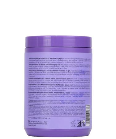 Inebrya Blondesse No-Yellow Mask 1000ml Vanilla - Professional Hair Care for Blonde Hair | Fast International Shipping - Buy Online on GoSupps.com