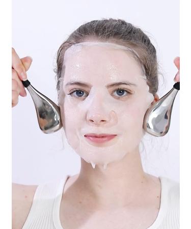 PFEFE Ice Globes Facial Skin Care Tools for Women - Stainless Steel Face Beauty Cryo Sticks for Girls - Esthetician Supplies Cooling Spa Globes with Storage Case - Buy Online on GoSupps.com