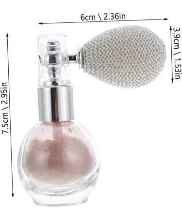 FOMIYES 2pcs Spray Glitter Hair Gel Highlighters Pressed Powder Makeup Powder Sprayer Powder Bottle Liquid As Shown 1x2pcs 7.5x6cmx2pcs - Buy Online on GoSupps.com
