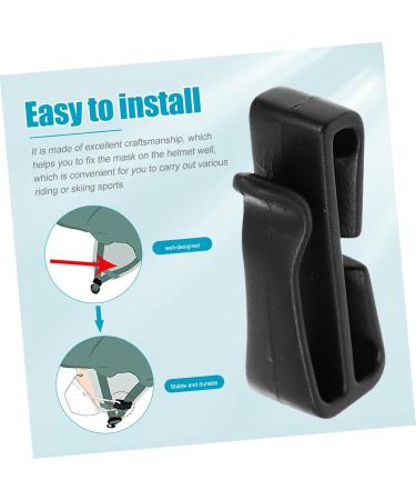 Gleavi Masking Hooks Clip for Ski Helmet & Hearing Protection | Durable Plastic Ski-Mask Accessories - Buy Online on GoSupps.com