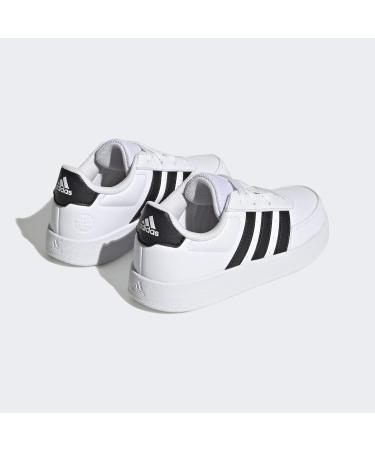 Adidas Unisex Kids Breaknet Lifestyle Court Lace Shoes - Ftwr White/Core Black | International Shipping Available - Buy Online on GoSupps.com