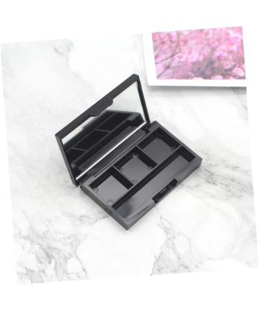 Balacoo Empty Eye Shadow Palettes 8 Pcs Makeup Eyeshadow Eye Shadows Magnetic Empty Eyeshadow Palette up Blush Powder Mirror 4.5X7.2CMx2pcs Black 2x2pcs - Buy Online on GoSupps.com