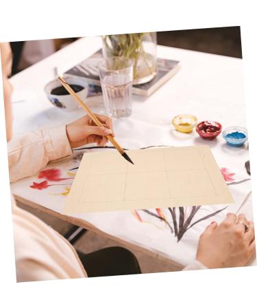 NUOBESTY Rice Paper 100 Sheets Grid Daily Lesson Paper Student Half-baked China Chinese Calligraphy Writing Paper As Shown 1 0.01X23X33CM - Buy Online on GoSupps.com