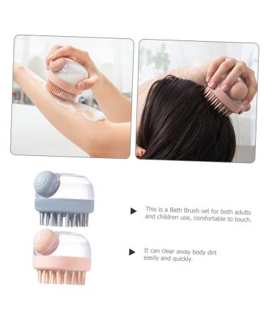 8 Pcs FRCOLOR Massage Shampoo Scalp Scrubber & Massager Set - Buy Online on GoSupps.com