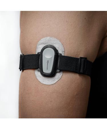 Diababers DexCom G6 Fixing Band & Holder | Adjustable Black Bracelet Size S (15-25 cm) - Secure & Stylish Diabetes Accessory - Buy Online on GoSupps.com