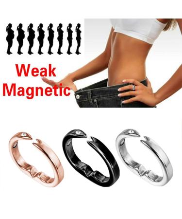 Buy Lymphatic Drainage Magnet Ring | Anti-Snoring & Detox Slimming Rings for Men & Women - Adjustable Weight Loss Solution - Buy Online on GoSupps.com