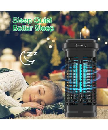 Gardenary Bug Zapper 20W | 4200V Electric Mosquito Killer for Indoor/Outdoor Use | Waterproof Fly Zapper | Electronic Mosquito Lamp for Patio, Home, and Backyard - Buy Online on GoSupps.com