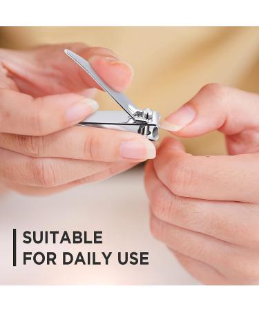 120 Pcs Stainless Steel Nail Clippers & File Set - Manicure/Pedicure Kit for Beauty Salon - Buy Online on GoSupps.com