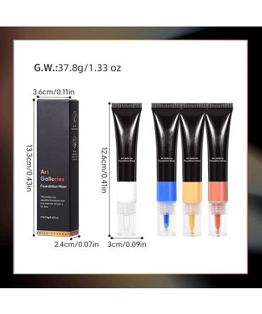 Pigment De M lange De Fond De Teint Liquide Ajusteur De Teinte De Fond De Teint Color Mixer Fond De Teint Correcteur De Couleur Pour Peau Mature (Bleu 1PC) Bleu 19 ml (Lot de 1) - Buy Online on GoSupps.com