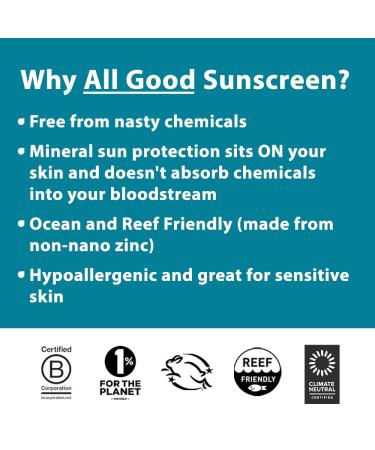 All Good Hand & Body Lotion SPF 15 Lip Balm & Facial Sunscreen Bundle - Buy Online on GoSupps.com