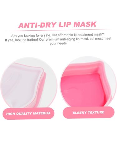  SOESFOUFU 20 Pieces Lip Mask Sleeping Lip Cushion Night Lip Balm For Dry Lip Sleepy Lip Miss Nutrition Moisturizing Film For Lips Glycerin - Buy Online on GoSupps.com