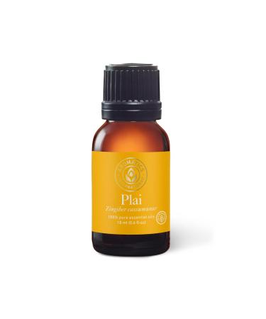 Aromatics International Premium Organic Plai Central Essential Oil 18ml | 100% Pure Essential Oil for Diffusion & Aromatherapy Plai Central 0.6 Fl Oz (Pack of 1)