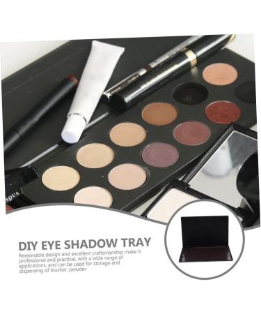 FOMIYES 2pcs Diy Eyeshadow Palette Magnetic Trays Empty Makeup Eyeshadow Sub Package Case Eye Shadow Market 15x10x0.80cmx2pcs Blackx2pcs - Buy Online on GoSupps.com