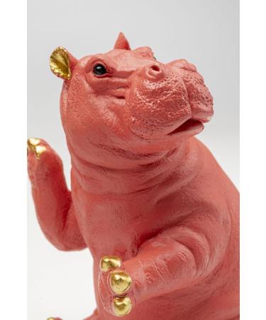 Kare Design Pink Hippo Bookends (Set of 2) - 26x19x14cm & 25.7x18.5x13.5cm - Stylish Decorative Book Holders for Home & Office - Buy Online on GoSupps.com