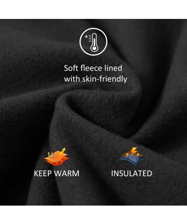 BALEAF Women's High Waisted Fleece-Lined Water Resistant Legging - Medium Black - Buy Online on GoSupps.com