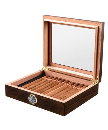 Humidors Cigar Box with Humidifier Portable Cigar Professional Moisturizer