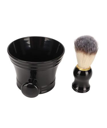 Luxury Razor Brush with Smooth Handle - Large Capacity Bowl | Perfect Gift for Men | Durable Plastic & Artificial Bristles - Buy Online on GoSupps.com