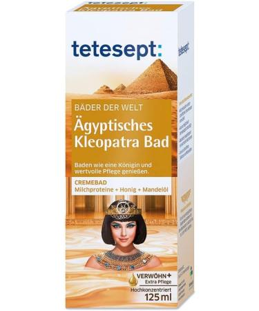 TETESEPT Egyptian Cleopatra Bath 125 ml - Rejuvenating Luxury for Your Skin | Shop Internationally - Buy Online on GoSupps.com