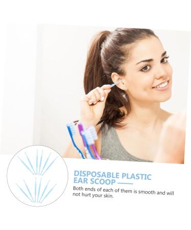 ADOCARN 12pcs Plastic Wax Remover for Clean Ears Piercing Cleaner Tool Random Color - Buy Online on GoSupps.com
