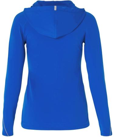 Shop Women's & Girls' Cobalt Blue Tennis Padel & Fitness Jacket - Breathable Hooded XXL with RV Bag - Buy Online on GoSupps.com