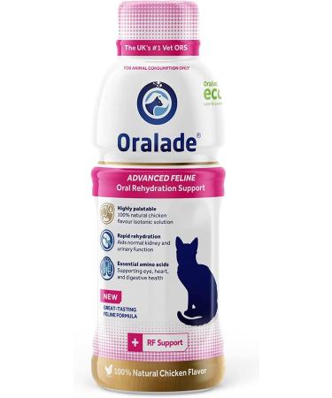 Oralade RF Support - Electrolyte Solution for Cats - Twin Pack (2 x 330ml) | International Shipping Available - Buy Online on GoSupps.com