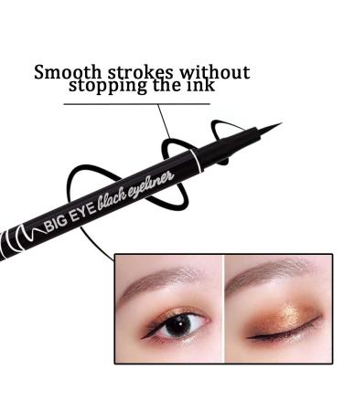 ETEDES Precision Liquid Eyeliner Trio | Long-Lasting Waterproof 3-in-1 Eyeliner Set in Black - 0401004 - Buy Online on GoSupps.com
