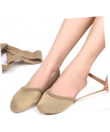 Buy Healvian Half Palm Toe Sleeve Cushion - Women's Block Heels Yoga Socks Grips & Suede Absorb Sweat - Perfect for Dance & Everyday Comfort - Buy Online on GoSupps.com