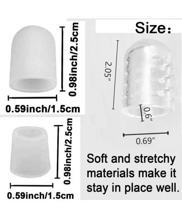 Mcvcoyh 18 Pieces Pinky Toe Caps Breathable Toe Protector Small Toe Cover Sleeves with Holes Provides Relief from Corns Blisters Sores - Buy Online on GoSupps.com