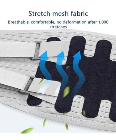 Limit-Less Lower Lumbar Support Brace for Herniated Disc & Sciatica Pain Relief - Breathable XX-Large for Men & Women (Black - Buy Online on GoSupps.com
