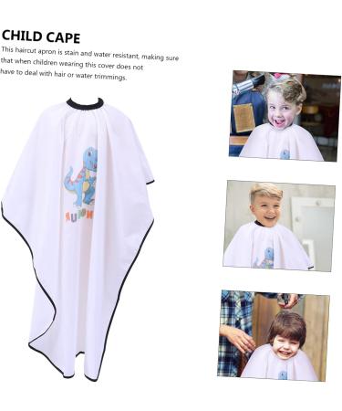 Angoily Children's Haircut Shawl Child Barber Cape Child Cape Kids Haircut Cape Toddler Apron Kids Formal Dress Home Haircut Cape Salon Cape White Baby Gown Polyester Major - Buy Online on GoSupps.com