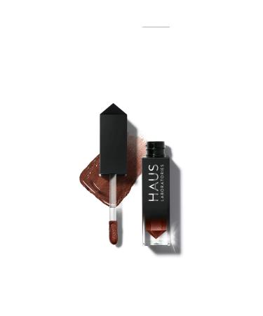 HAUS LABORATORIES By Lady Gaga: GLAM ATTACK LIQUID EYESHADOW | Pigmented Liquid Eyeshadow Available in 13 Shimmer & 4 Metallic Colors  Long Lasting & Blendable Eye Makeup  Vegan & Cruelty-Free SHIMMER 08 - Rye