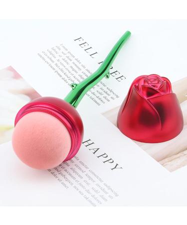 Buy BinaryABC Rose Flower Makeup Brush - Loose Powder & Buffing Brush for Flawless Blending | International Shipping - Buy Online on GoSupps.com