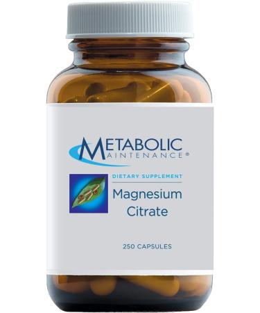 Metabolic Maintenance Set: Magnesium Citrate, Vitamin C, D-3, K2 - 250 Capsules + 60 Capsules - Bone, Immune, Mood, Cardiovascular Support - Buy Online on GoSupps.com