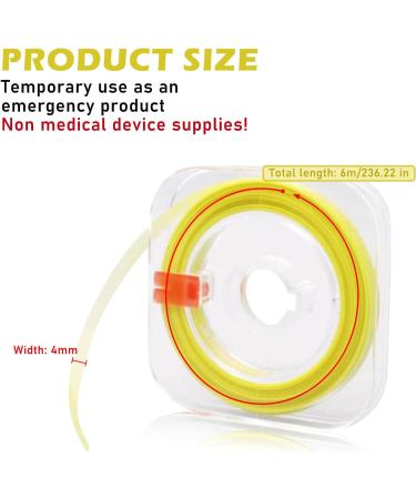 Tooth Sandpaper Polishing Strips - 3 Dental Grinding Rolls 6m 20 m 4mm Width | Brighten & Polish Teeth Interdentally - Buy Online on GoSupps.com