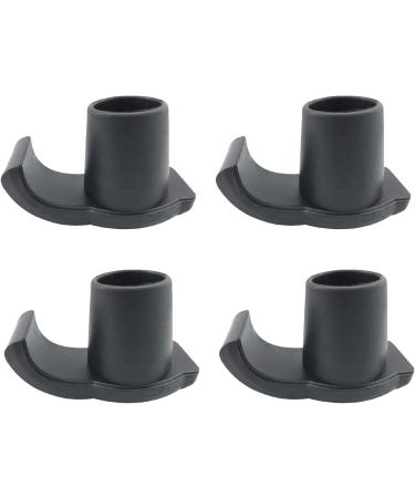 2/4 Pcs Universal Walker Ski Glides Heavy Duty Walker Feet Replacement Glides Caps for Folding Walker Easy to Install - Buy Online on GoSupps.com