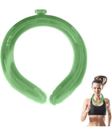 Neck Cool Ice Wrap - Ice Cooling Wrap for Neck - Reusable Wearable Body Cooling Wraps Comfortable Cooling Body Wraps for Camping Study Sports Hiking and Offices Kagrote Green - Buy Online on GoSupps.com