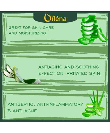 Pure Aloe Vera Macerated Oil - Natural Moisturizing Body Face & Hair Oil - Ideal for Massage - 50ml Pack - Buy Online on GoSupps.com