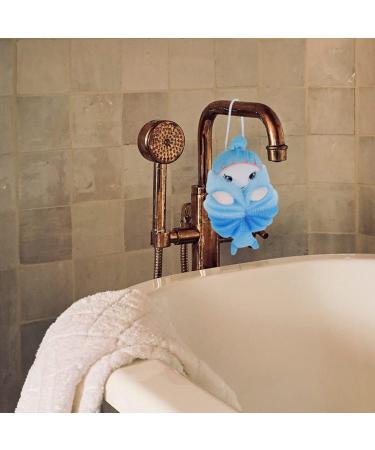 2pcs Children s Bath Ball & Shower Pouf - Cute Exfoliating Loofahs Wash Cloths & Sponge for Kids | Soft Bath Scrubber & Puff Balls - Buy Online on GoSupps.com